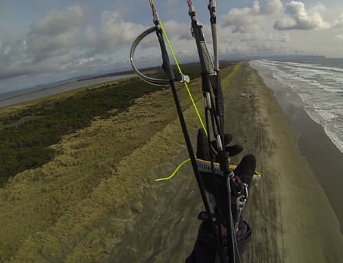 Flying at Area B: Top Landing – Full Size vs. Mini-wings.