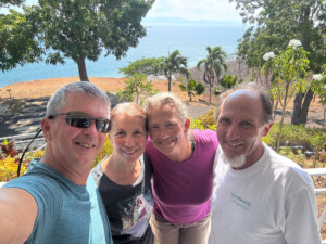 Our friends at the Caldera - Nemaclys paragliding site.