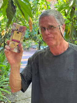 Score! La Iguana Chocolate bars.